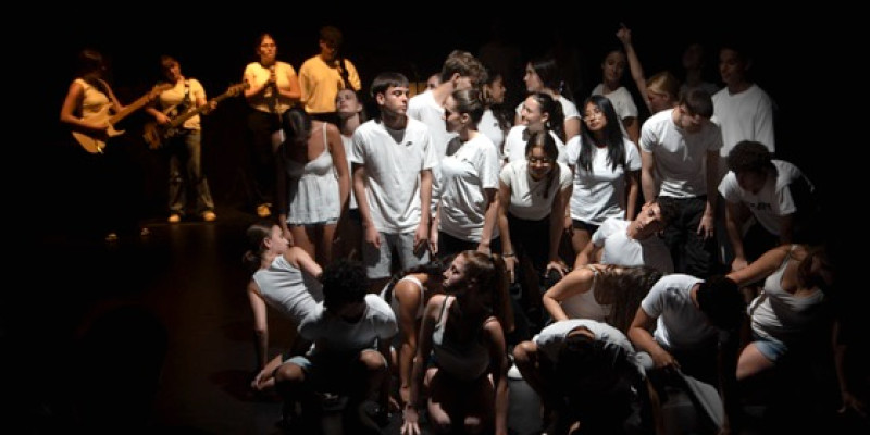 Joves participants del programa Escena Pilot al Teatre Lliure