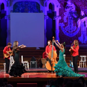 Portada del dossier educatiu de l'espectacle Flamenkat
