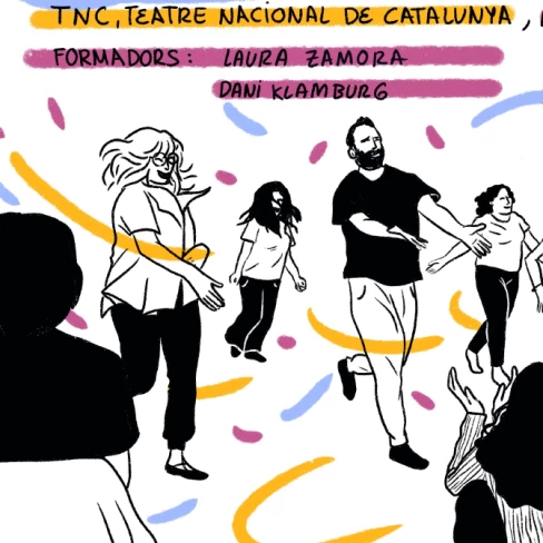 Relatoria gràfica: Acollim des del teatre