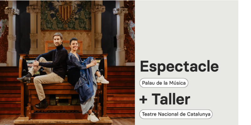 Itinerari amb concert Tocats X l'Orgue i taller al TNC