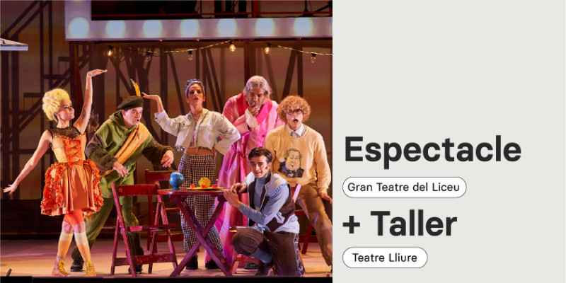 Itinerari amb òpera La cuina de Rossini i taller al Teatre Lliure