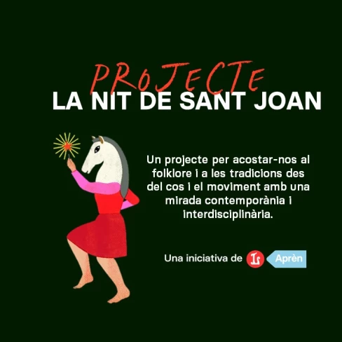 Portada del dossier del Projecte La nit de Sant Joan 25-26