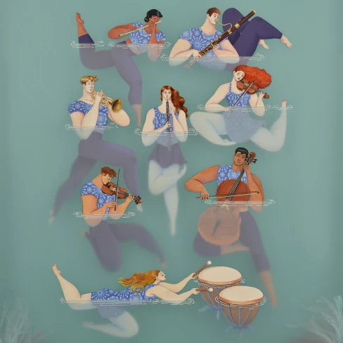 Portada de la guia didàctica del concert Música en dansa